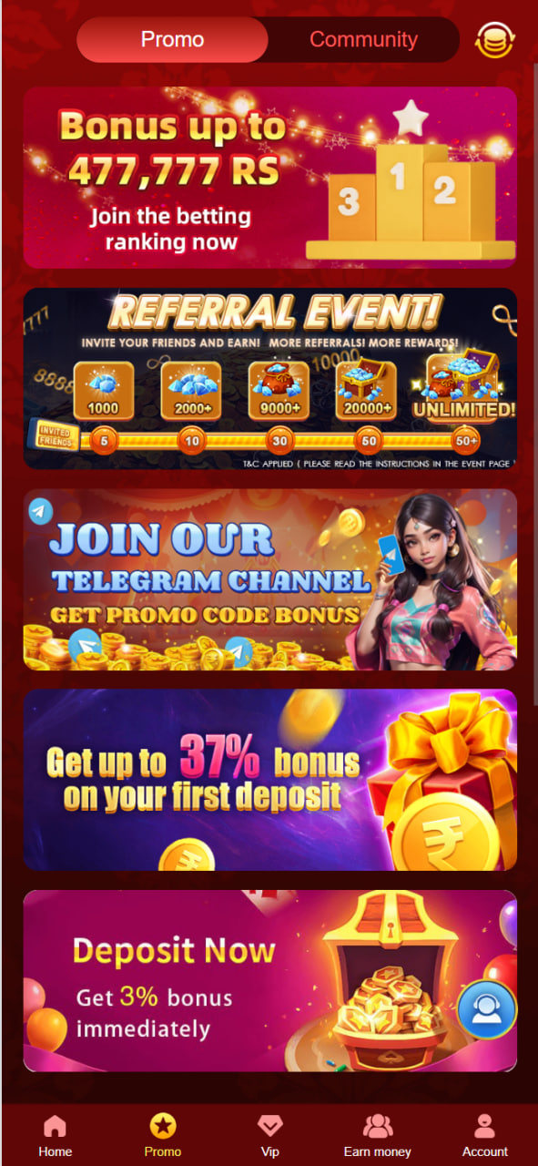 The third image of the app ,online betting platform with the best betting games with highest cash rewards